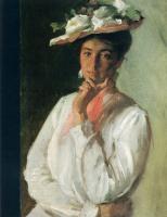 Chase, William Merritt - Woman in White